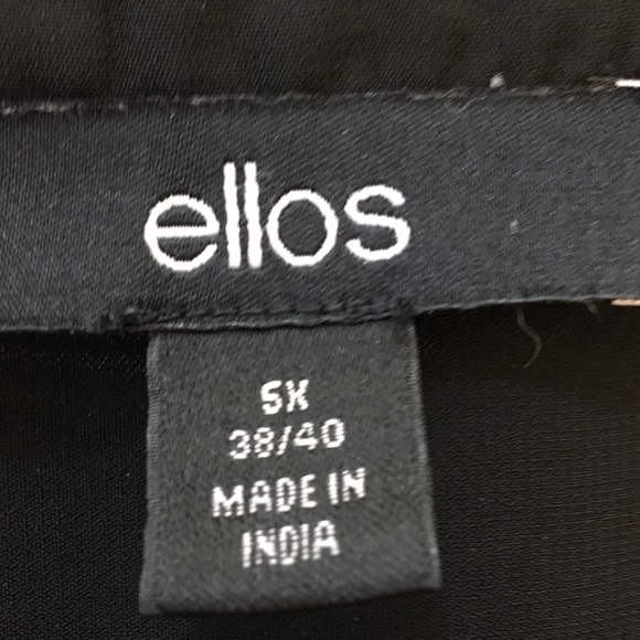 5X ELLOS BUTTON DOWN POLY SHIRT/ JACKET! - Picture 5 of 11